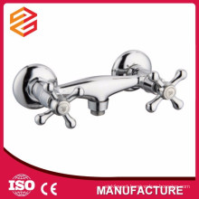 two handle shower faucet and bath mixer surface mounted shower faucet